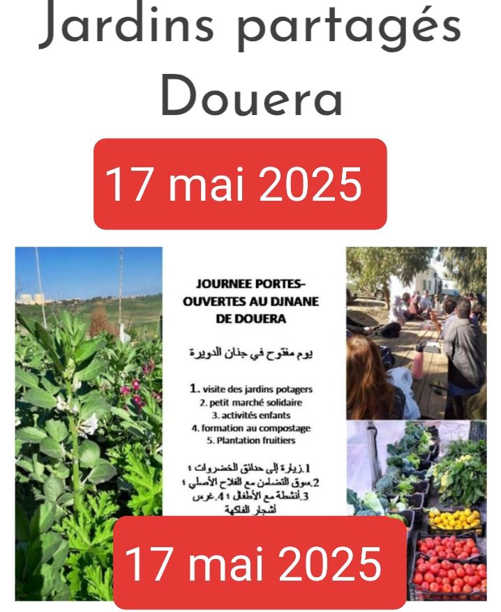 Journée Portes ouvertes aux Jardins partagés Douera